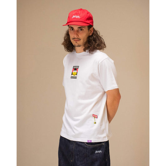 Tričko Jacker Deal T-shirt biele