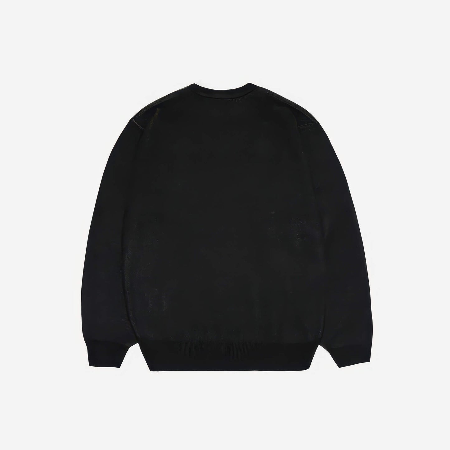 Sveter Jacker Mirror Maze Knit Crewneck čierny