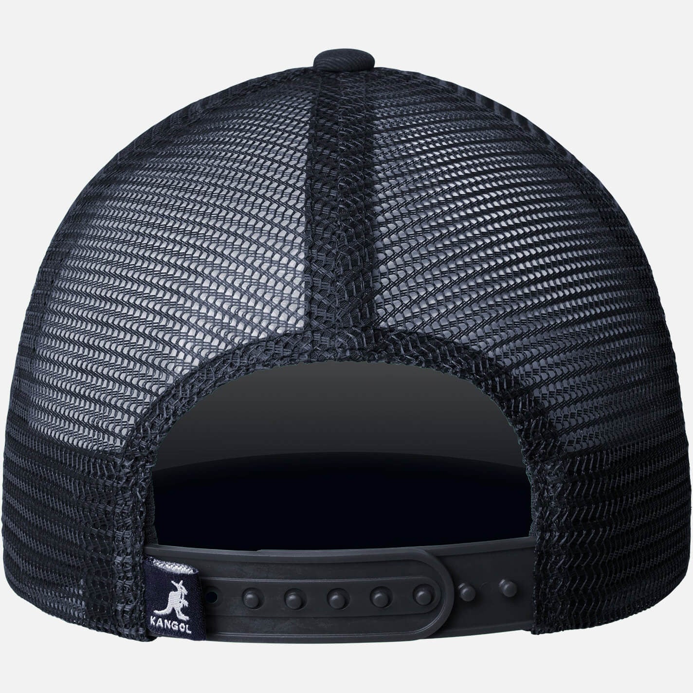 Šiltovka KANGOL® FINE PRINT TRUCKER tmavo modrá