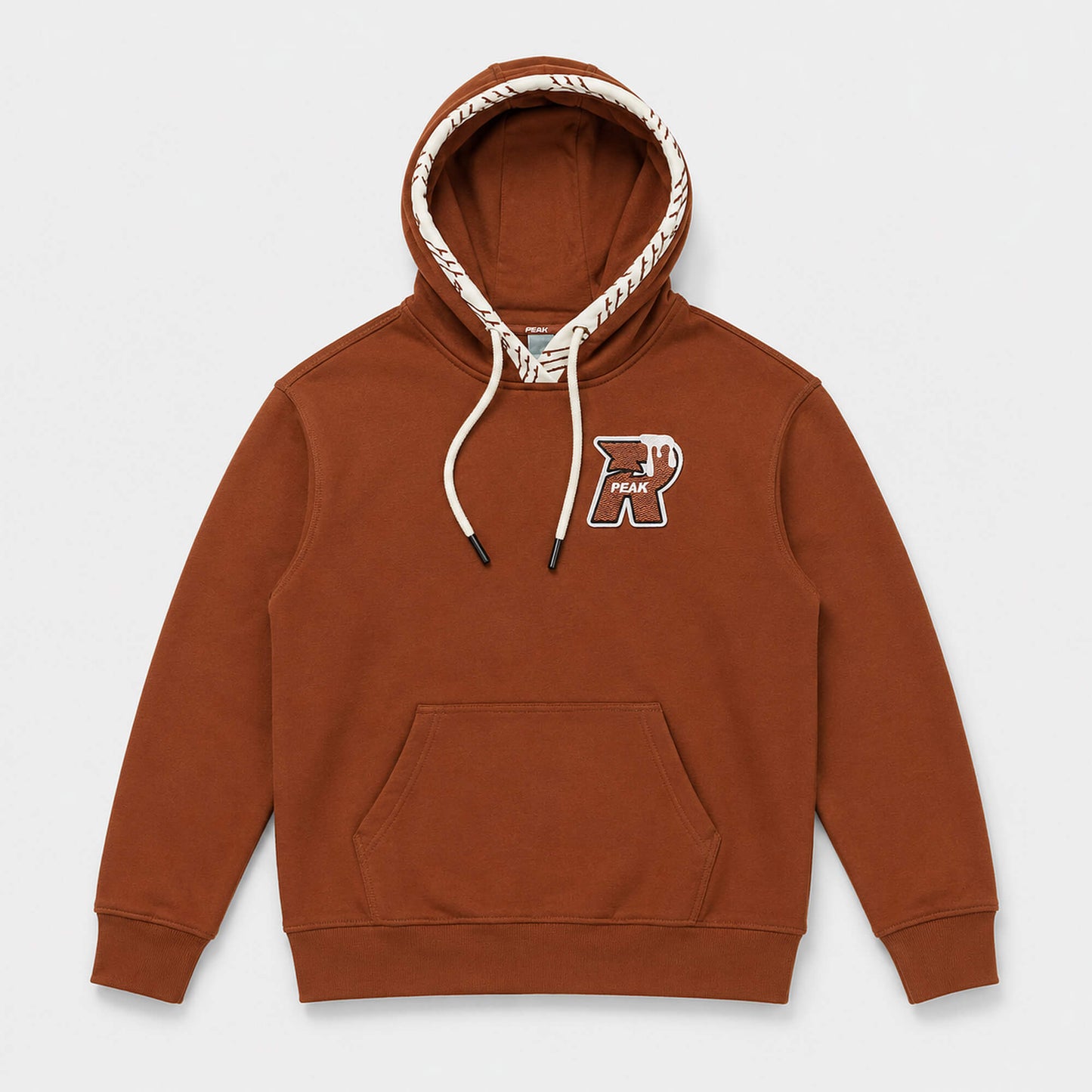 Dámska mikina s kapucňou Peak Right (Fleece Hoodie) hnedá