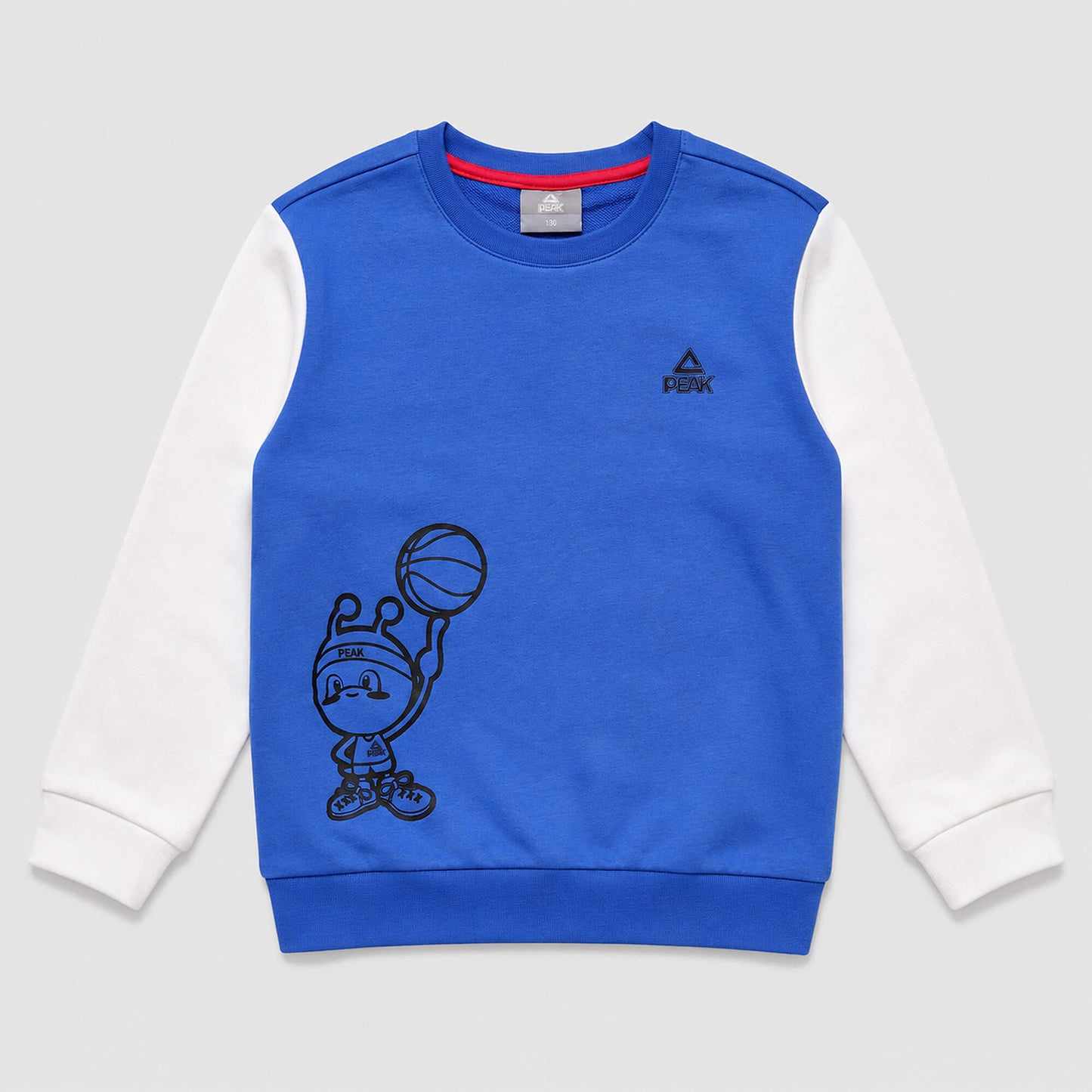 Detská Mikina Peak Kid Round Neck Sweater modrá