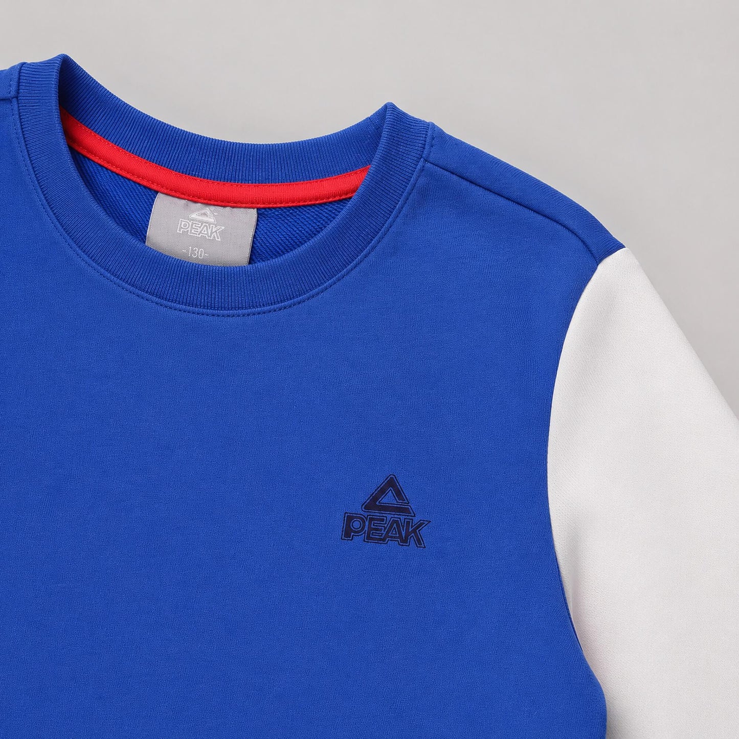 Detská Mikina Peak Kid Round Neck Sweater modrá