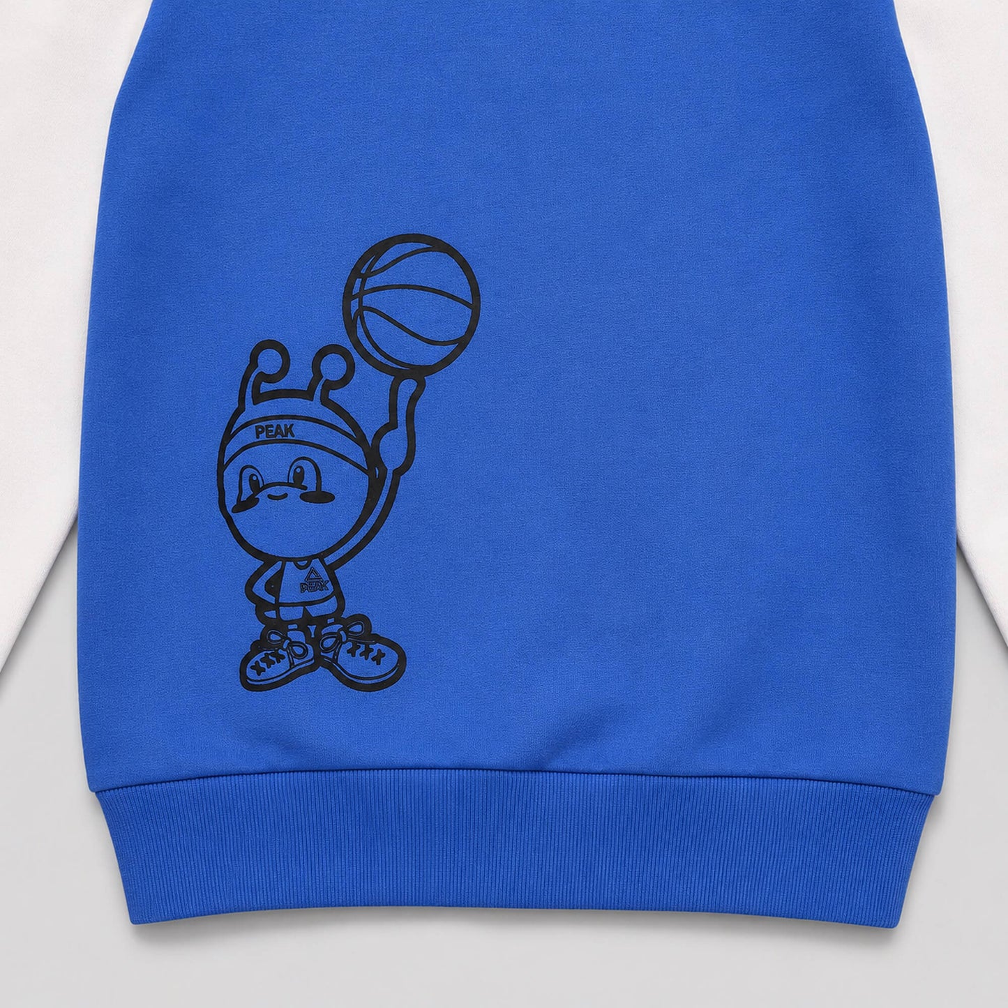 Detská Mikina Peak Kid Round Neck Sweater modrá