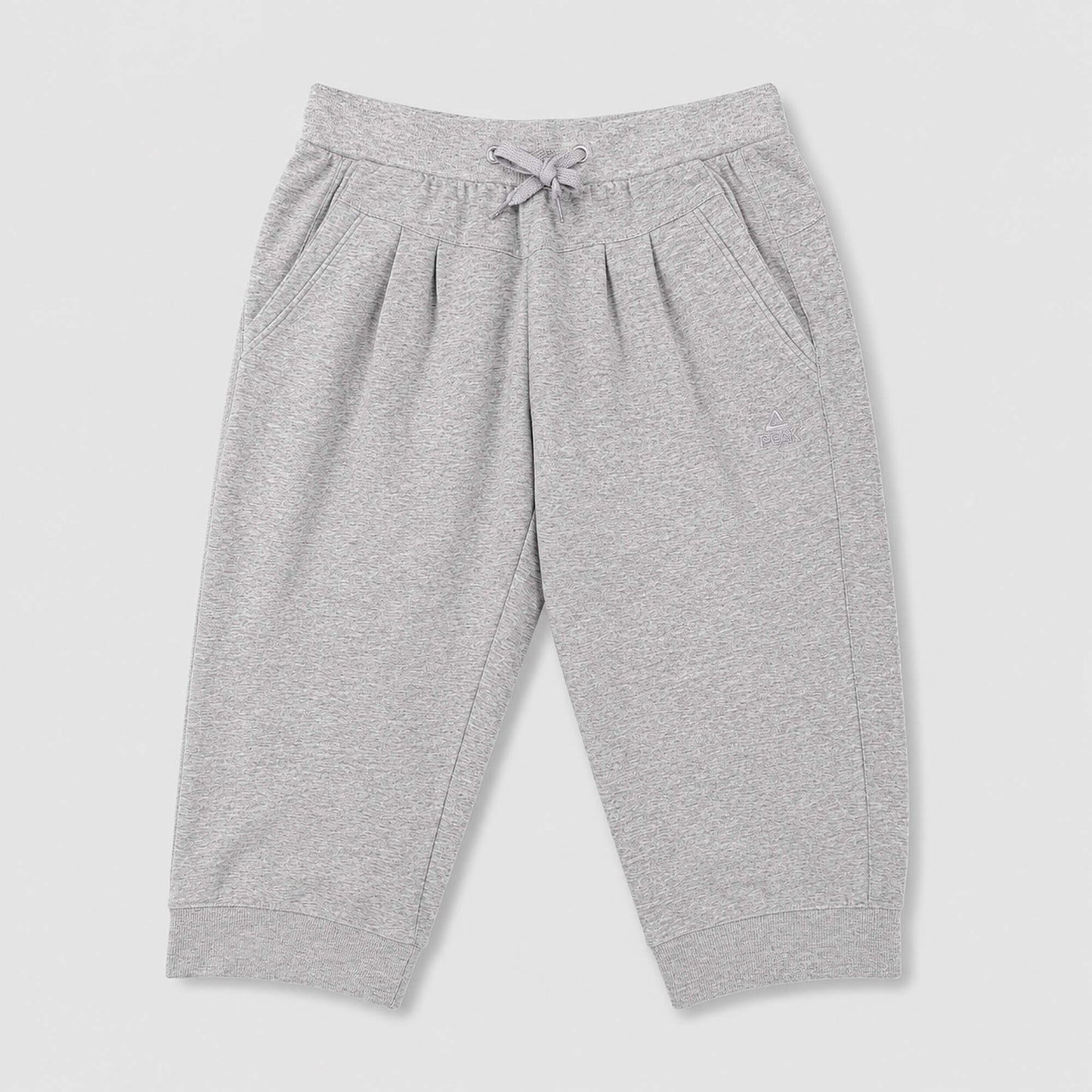 Dámske trojštvrťové nohavice Peak Women Knitted 3/4 Pants šedé