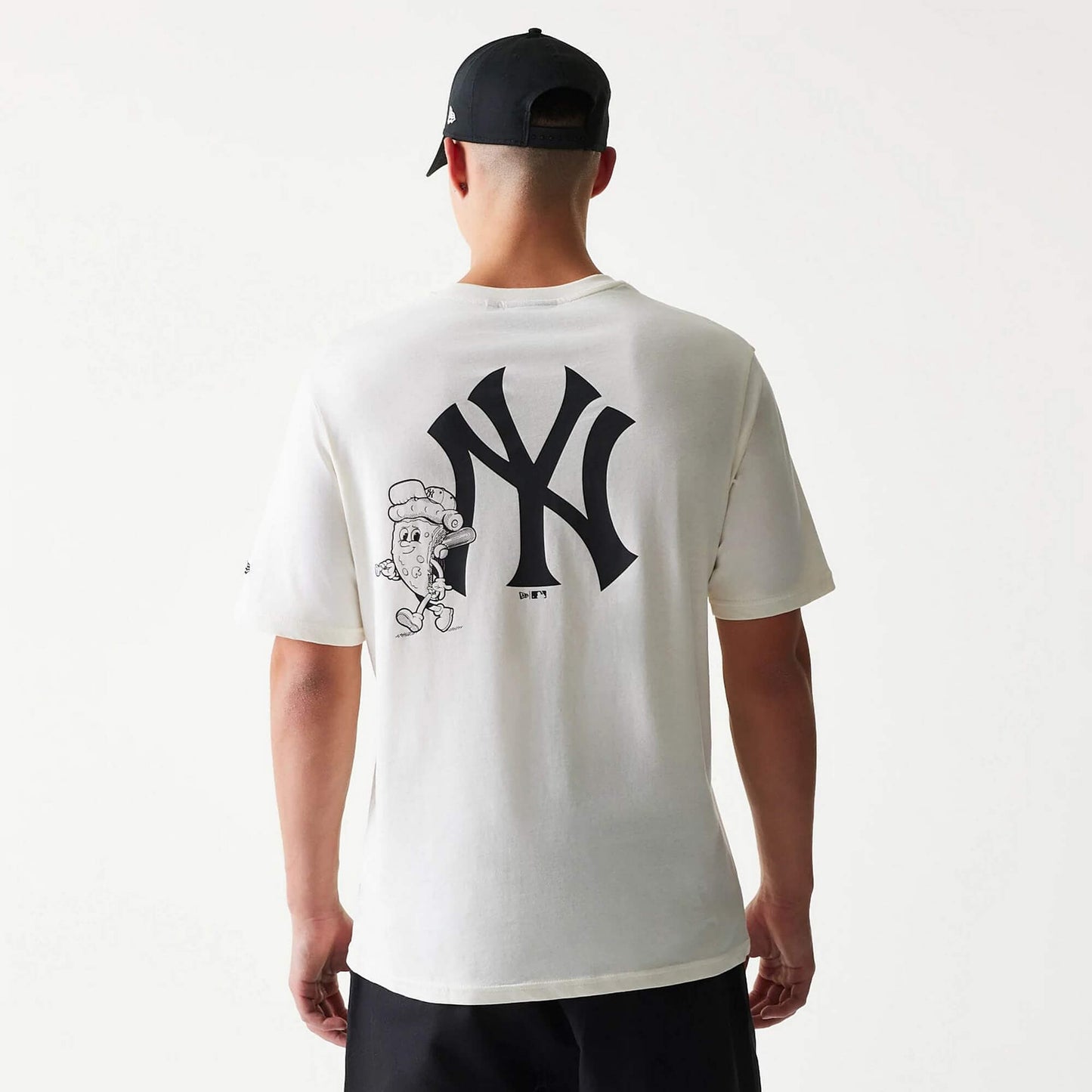 Tričko New Era New York Yankees MLB Food Graphic Open White T-Shirt biele