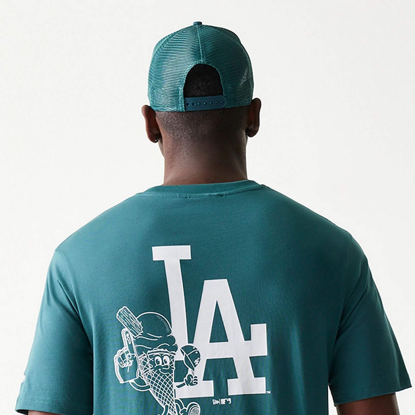 Tričko New Era Los Angeles Dodgers MLB Food Graphic Dark Green T-Shirt tmavozelené