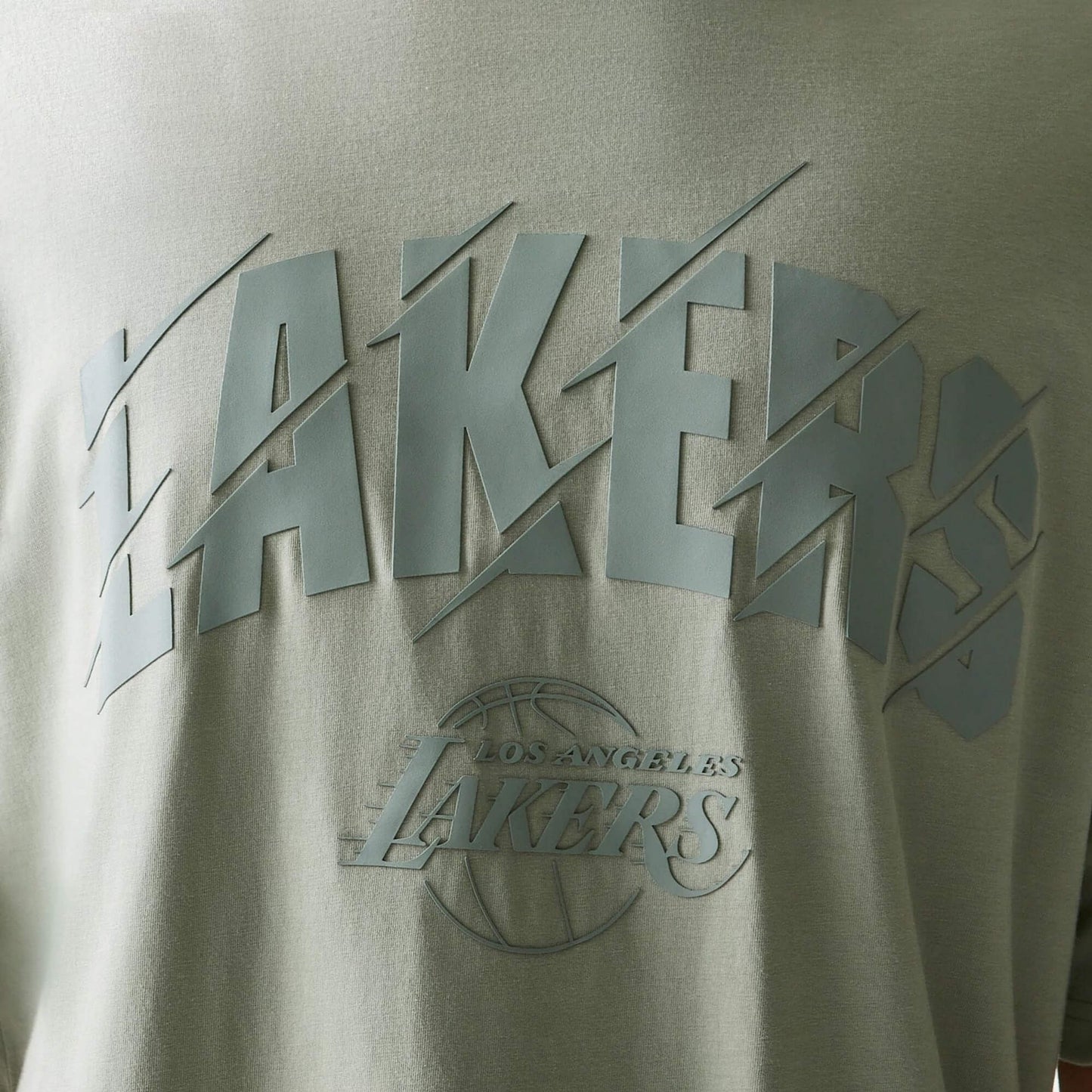 Tričko New Era Los Angeles Lakers NBA Pastel Green Oversized T-Shirt zelené