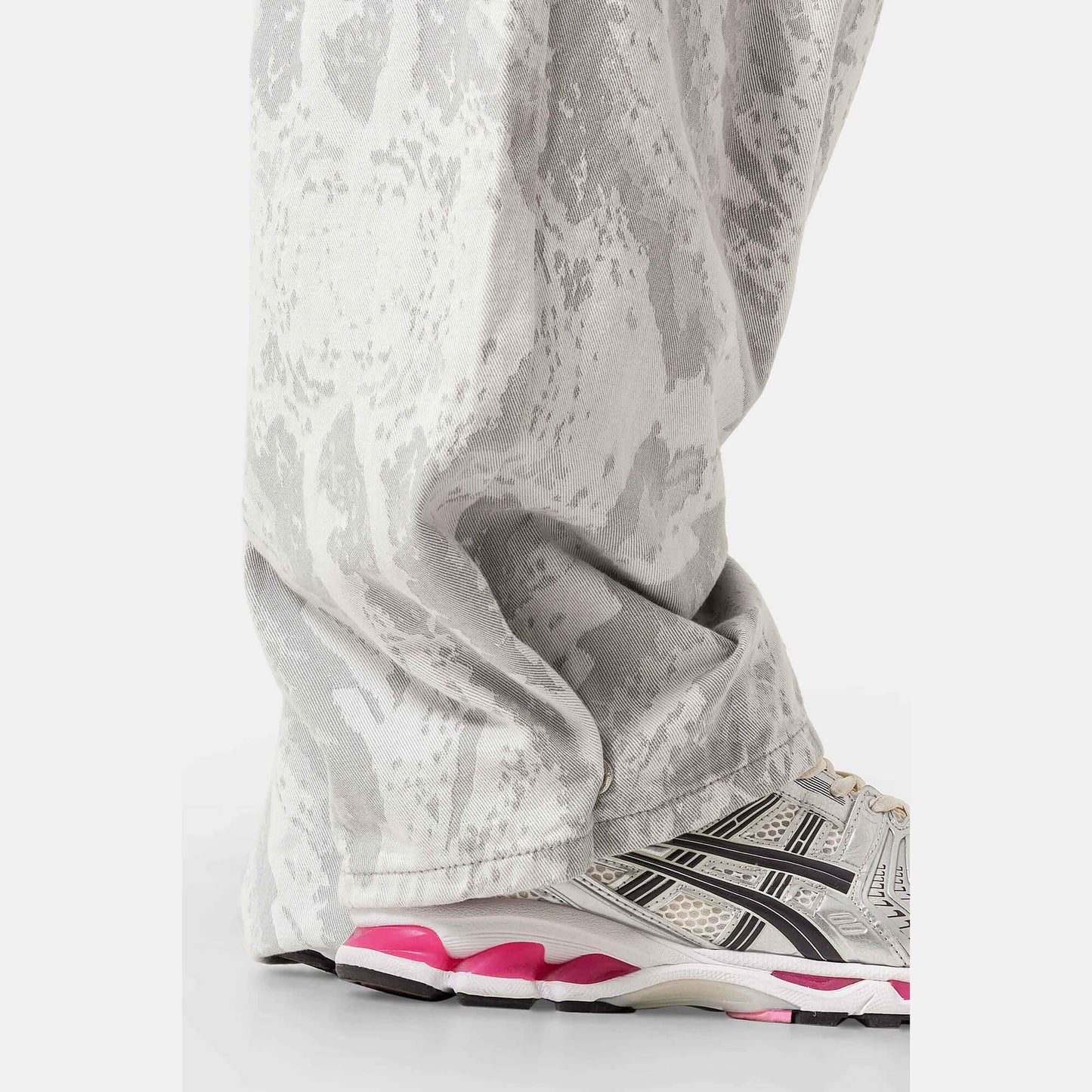 Baggy nohavice Sixth June CAMO Baggy Pants sivé