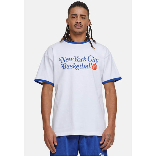 Pánske tričko K1X NYC BB Ringer biele