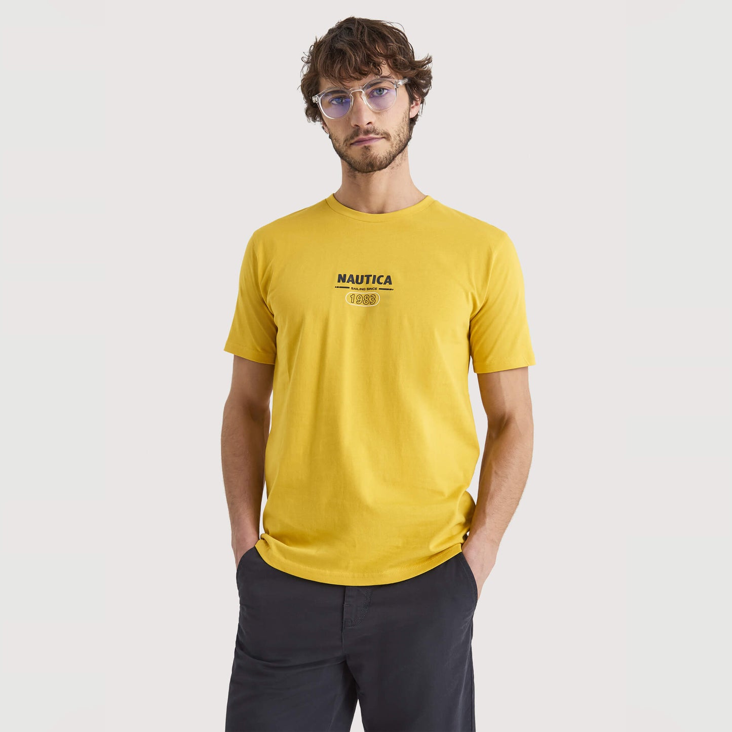 Pánske tričko Nautica Sirena T-Shirt žlté