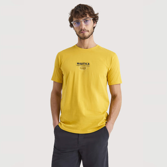 Pánske tričko Nautica Sirena T-Shirt žlté