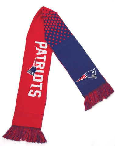 Forever Collectibles FADE SCARF NEW ENGLAND PATRIOTS