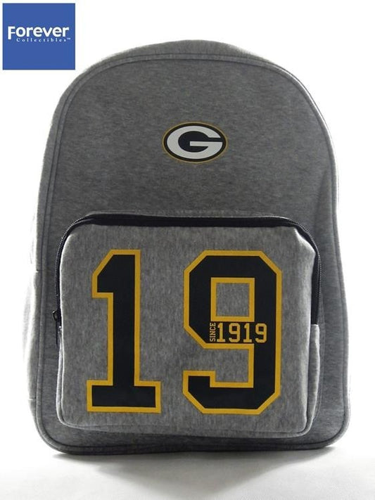 Batoh Forever Collectibles Established Back Pack NFL Green Bay Packers šedý