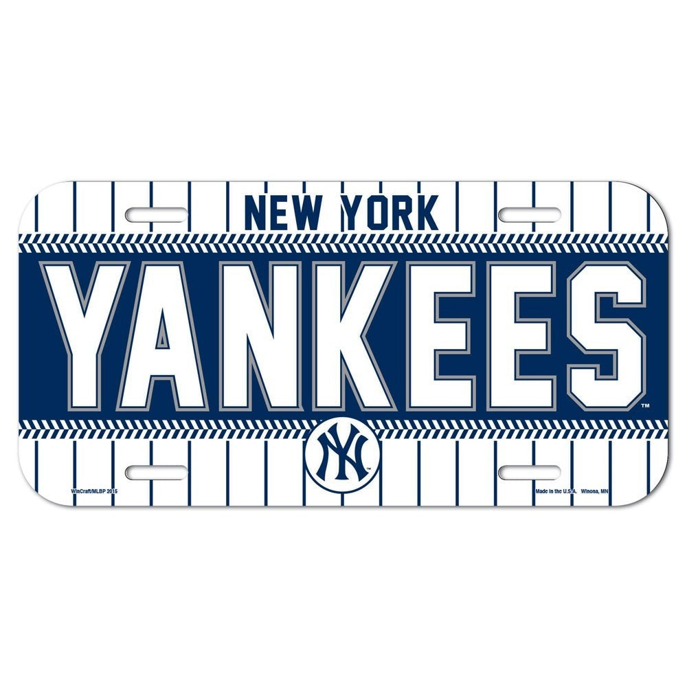 Tabuľka Wincraft MLB License Plate New York Yankees