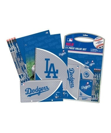 Sideline Collectibles MLB 11 - Piece Stationery Set Los Angeles Dodgers
