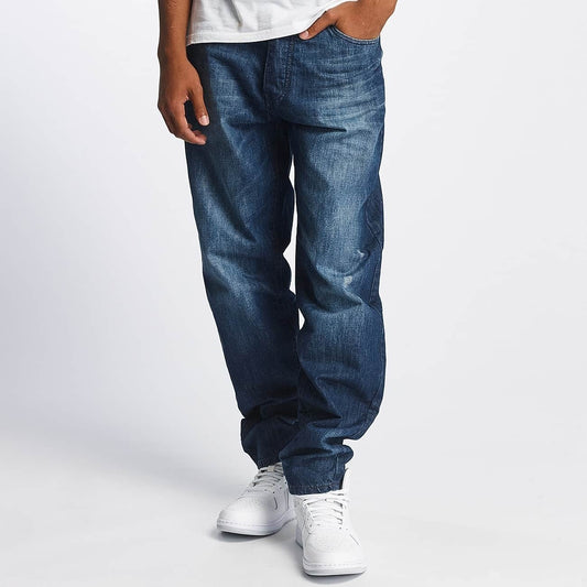 Roca Wear Denim New Mid Blue Tapered Loosefit