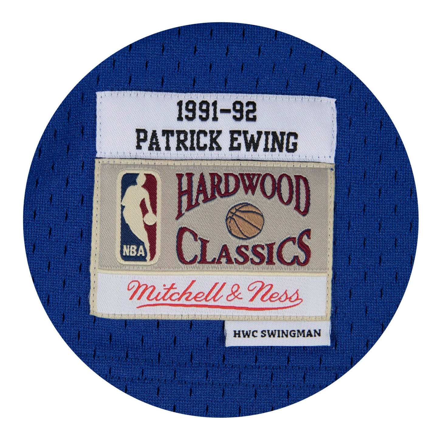 Mitchell & Ness Swingman Jersey - Patrick Ewing 1991-92 Nr. 33 New York Knicks Royal/Orange