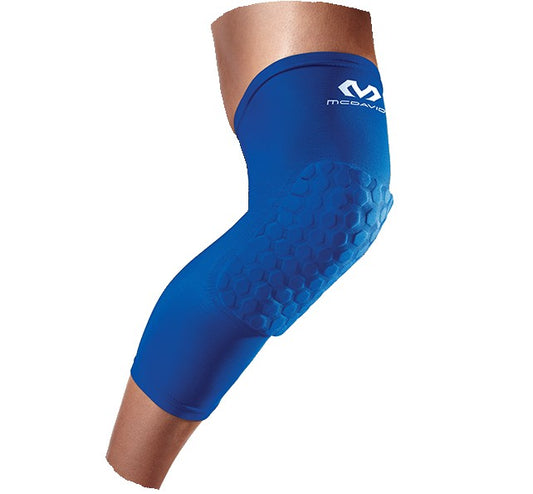 McDavid Hex Force HexPad Extended Leg Sleeves (chránič kolena - modrý)