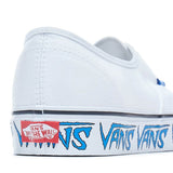 VANS SKETCH SIDEWALL AUTHENTIC SHOES WHITE