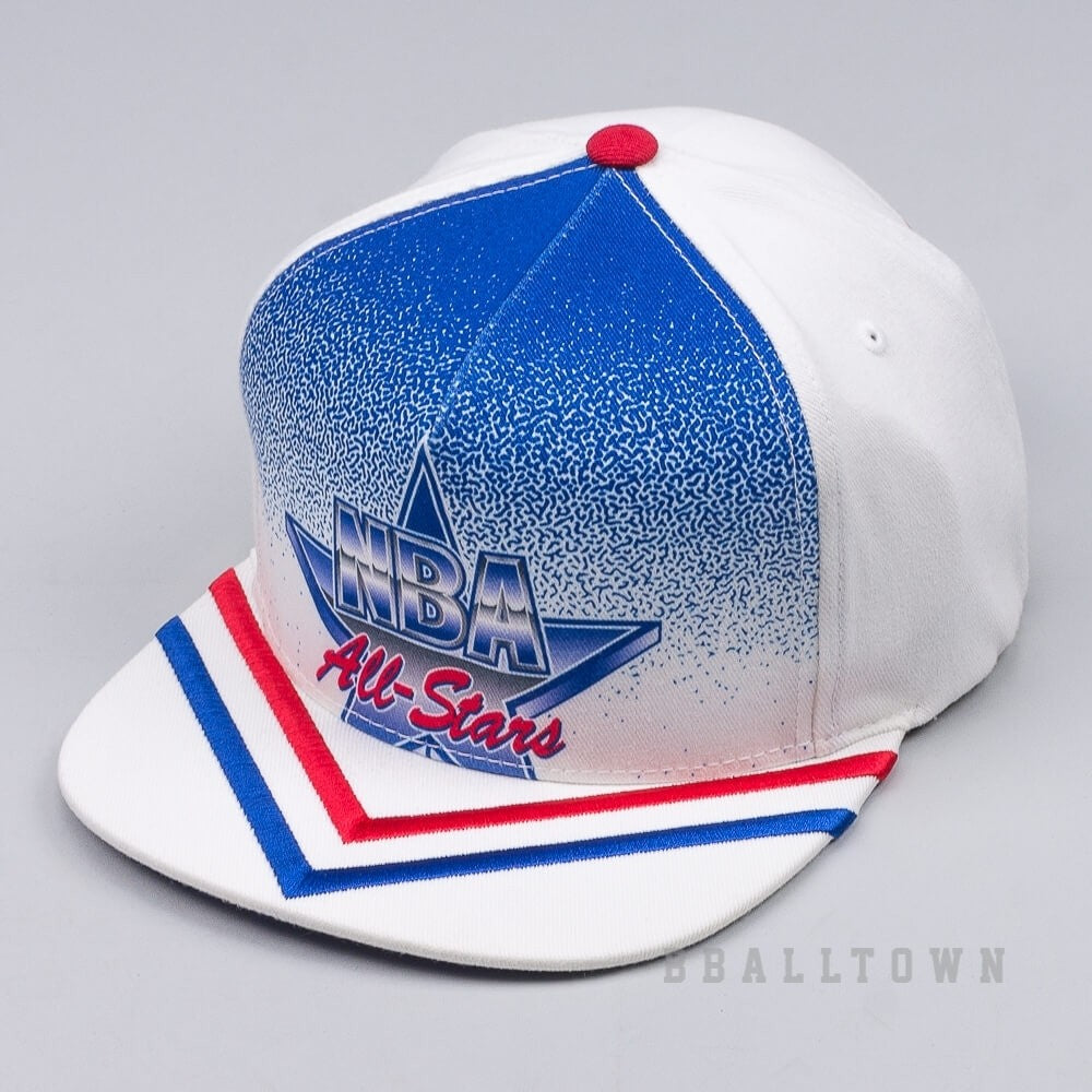 MITCHELL & NESS NBA 19** ALLSTAR SUBLIMATED SNAPBACK NBA ALL STAR WHITE/ROYAL