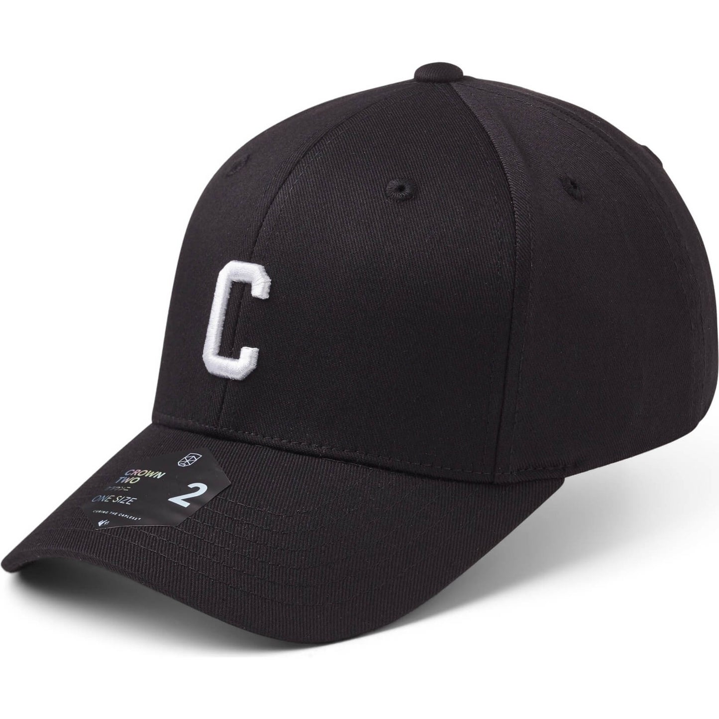 State Of Wow Šiltovka Charlie Baseball Cap - Crown 2 - Black/White - Strapback