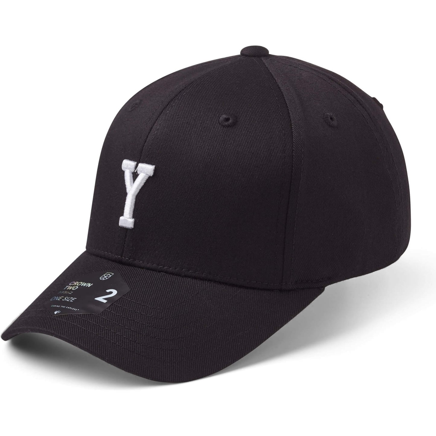 State Of Wow Šiltovka Yankee Baseball Cap - Crown 2 - Black/White - Strapback