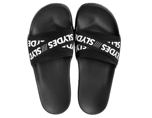 Slydes Malibu Elastic Cross Black