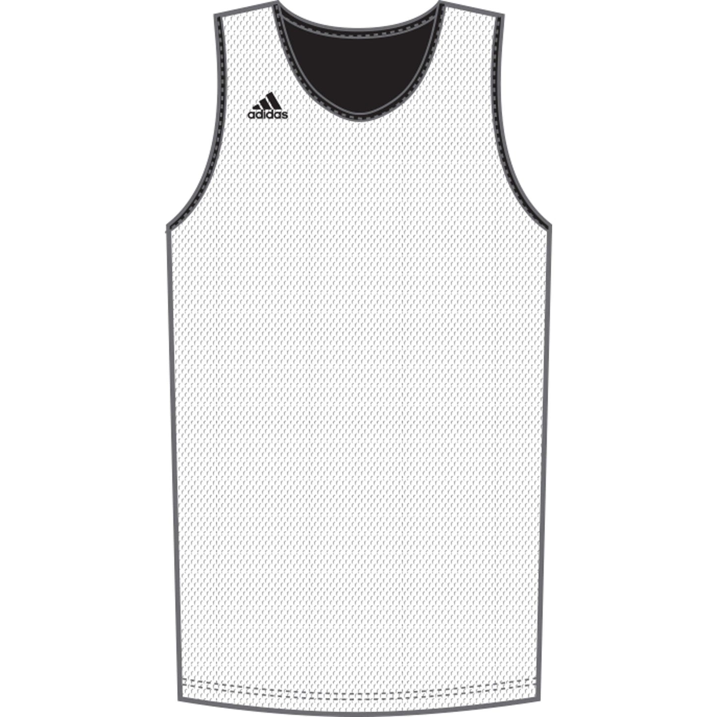 Adidas Basketball Shirt Practice Reversible