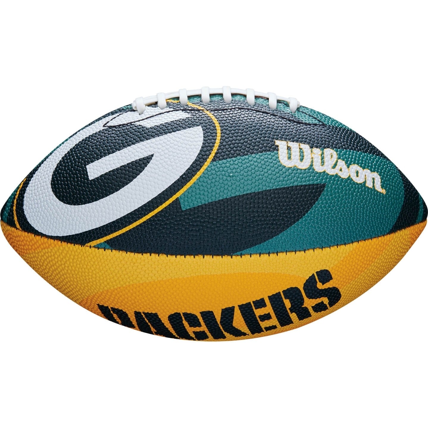 WILSON NFL JR TEAM LOGO FB Green Bay Packers