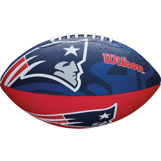 Wilson New England Patriots Team Logo Junior Football