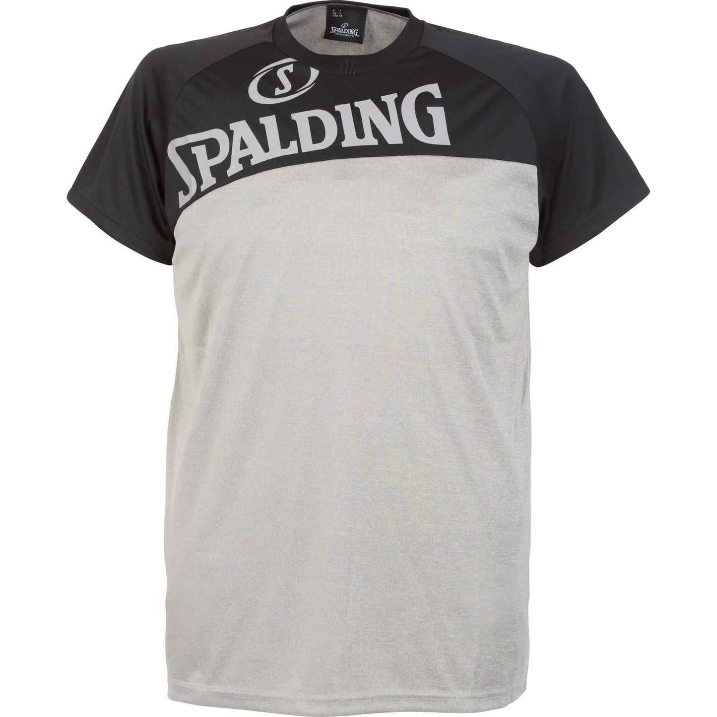 Spalding Street T-Shirt Grey Melange/Black