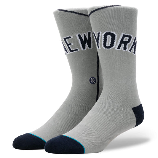 Ponožky Stance MLB New York Yankees Away Jersey šedé