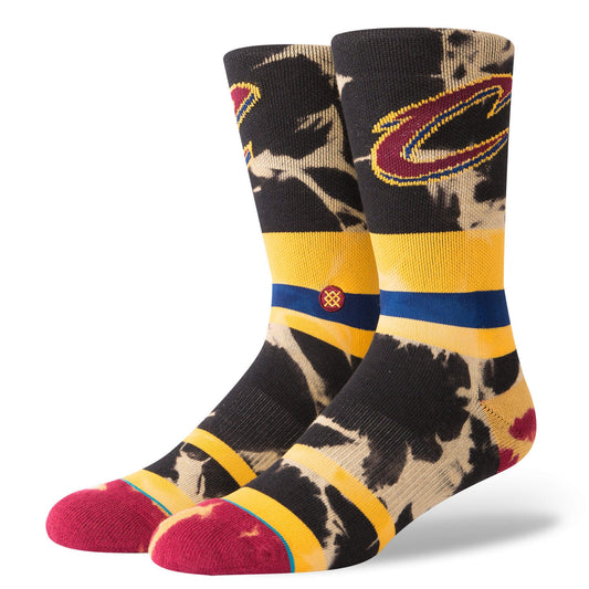 Ponožky Stance NBA Cleveland Cavaliers Acid Wash bordové