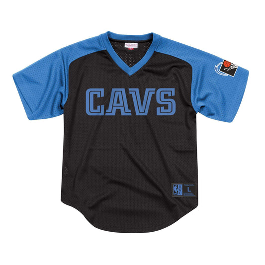 Mitchell & Ness Final Seconds Mesh V-Neck Cleveland Cavaliers Black