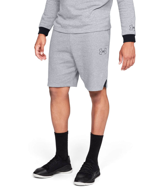 Under Armour Baseline Fleece Short Grey