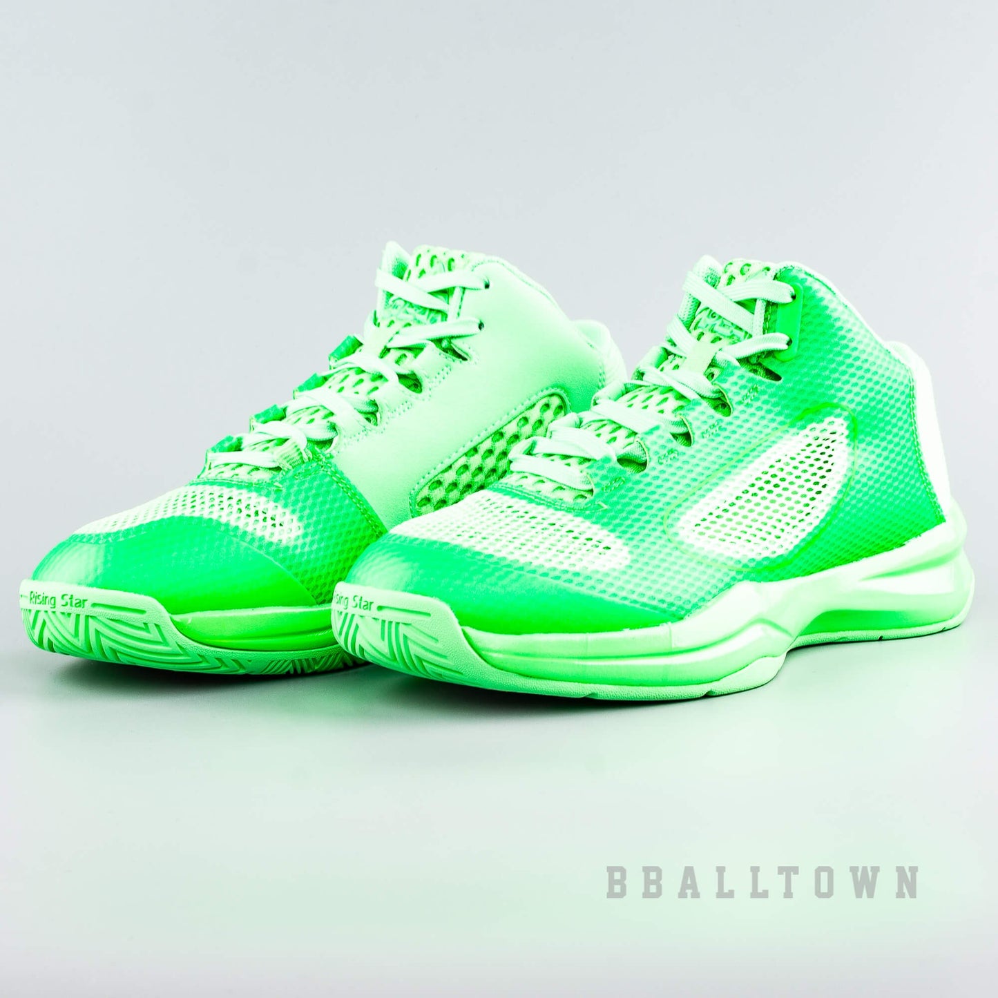 Peak Battle Series Basketball Shoes WMNS Fluorescent Green