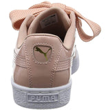 Puma Basket Heart Patent Pink/White Women