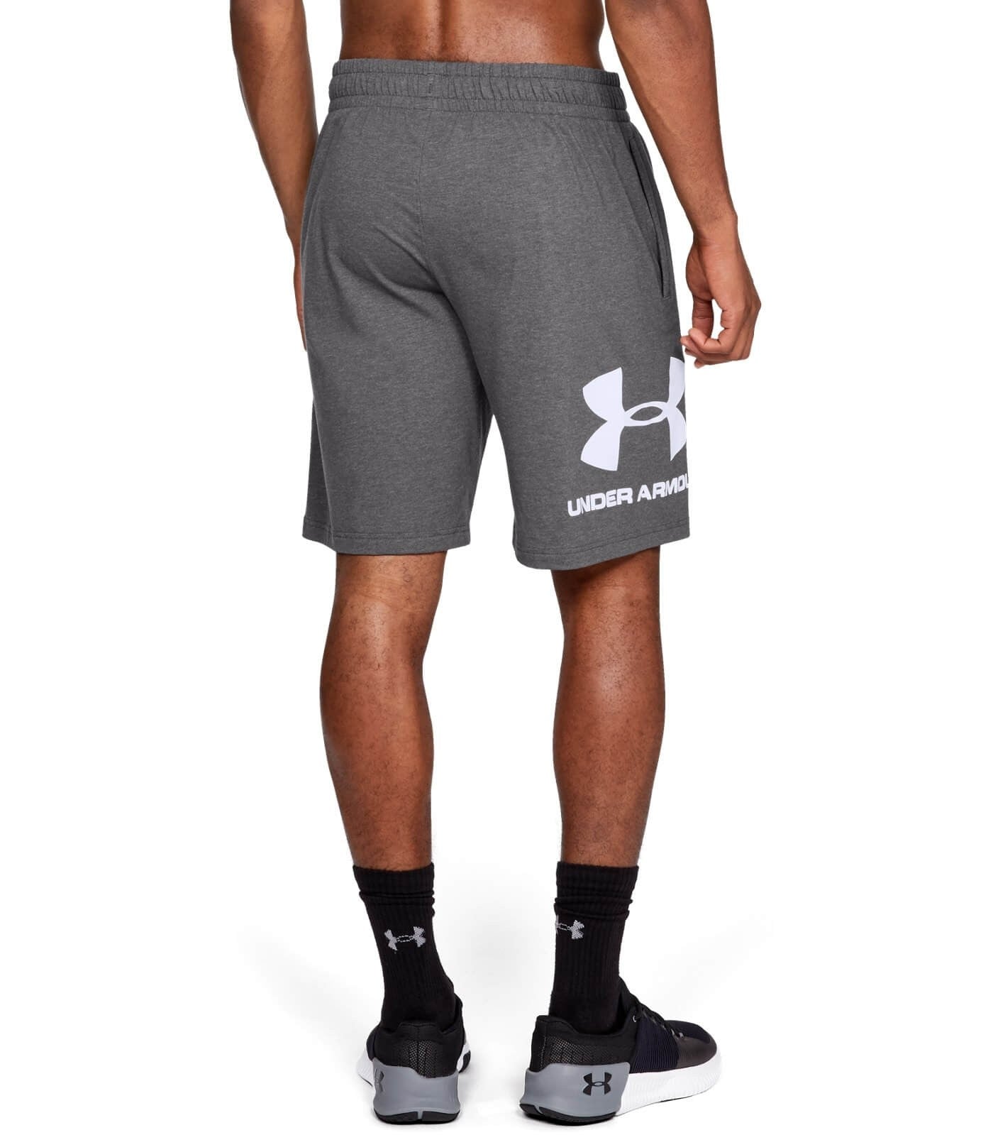 Under Armour Sportstyle Cotton Graphic Short Gry