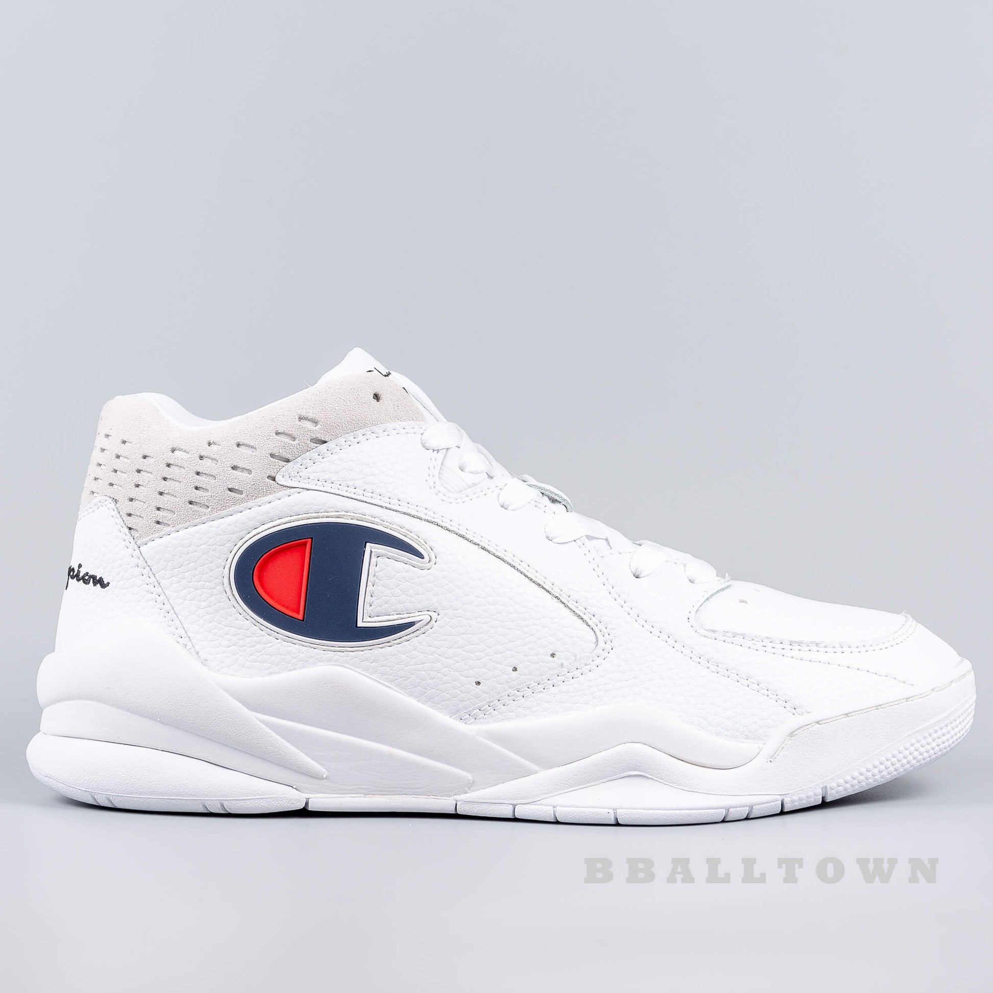 Champion Mid Cut Shoe Zone Mid White – BBALLTOWN