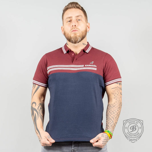 Kangol West Polo Mahagony