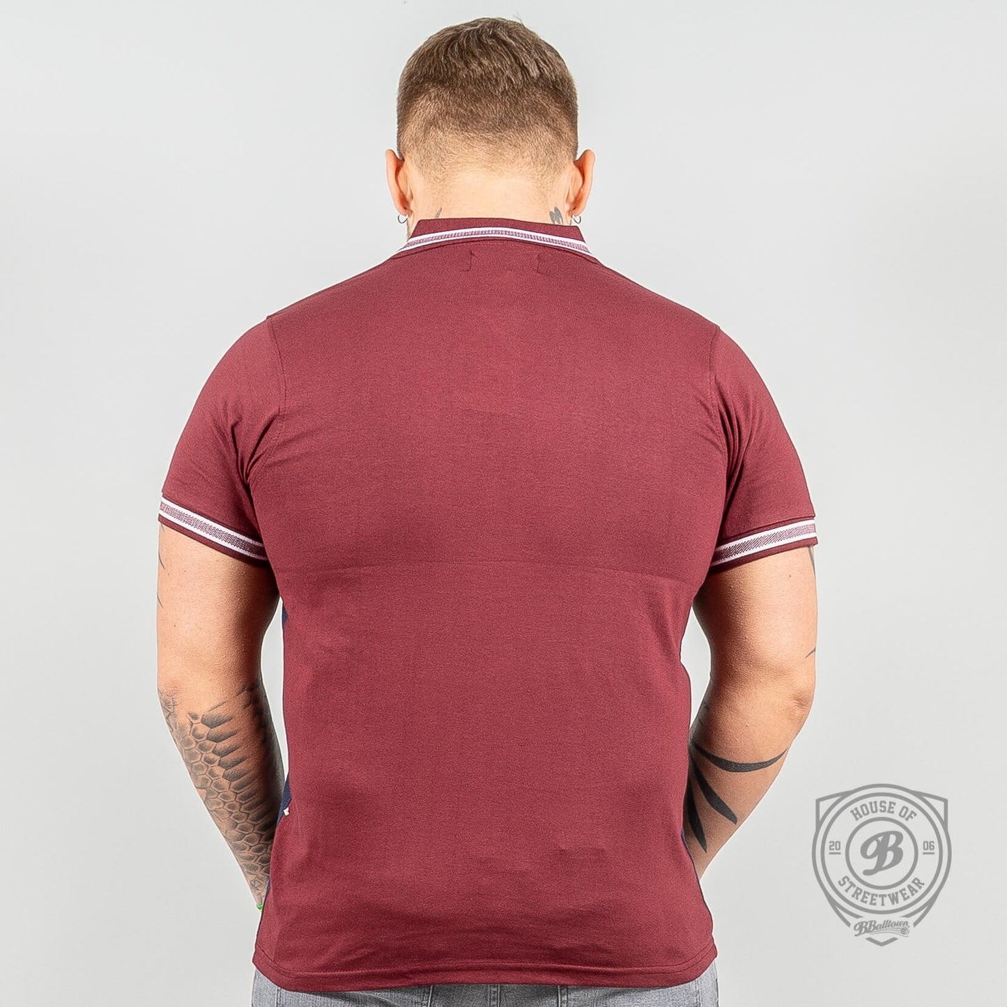 Kangol West Polo Mahagony