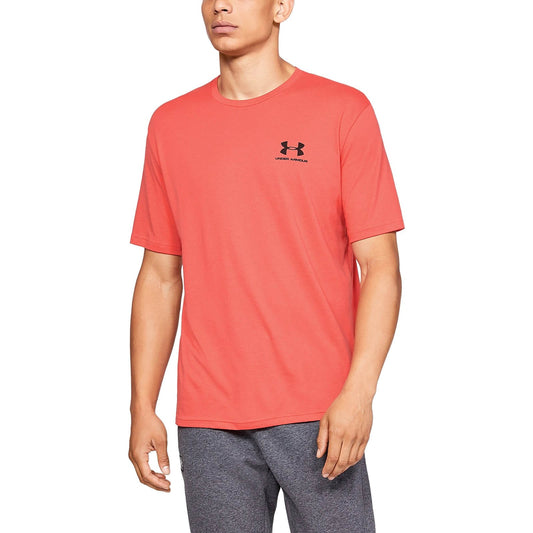 Under Armour Sportstyle Left Chest Ss Orange