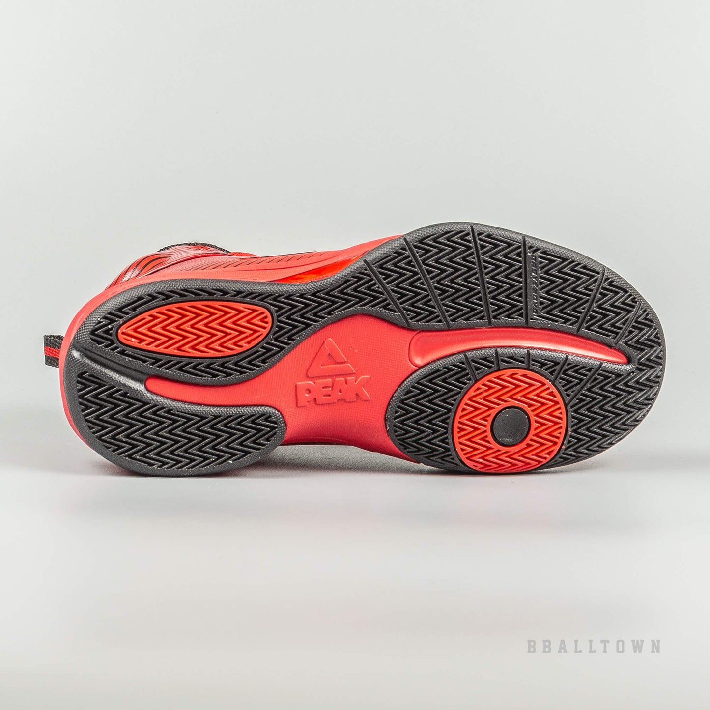 PEAK kid basketball shoes E43010A black/red