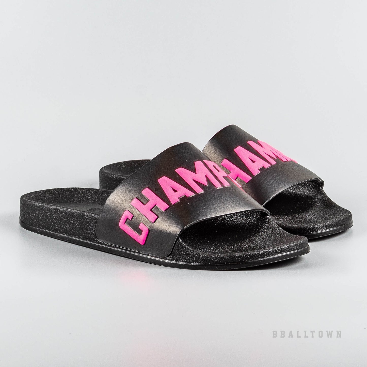 Dámske šľapky Champion Slide Varsity Black čierne