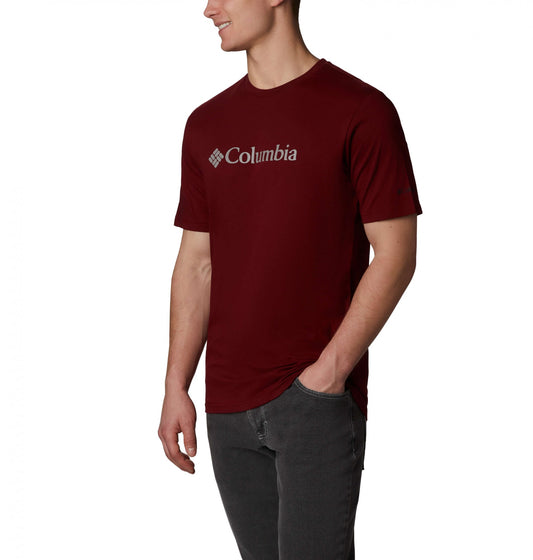 Columbia Csc Basic Logo™ Short Sleeve Red Jasper