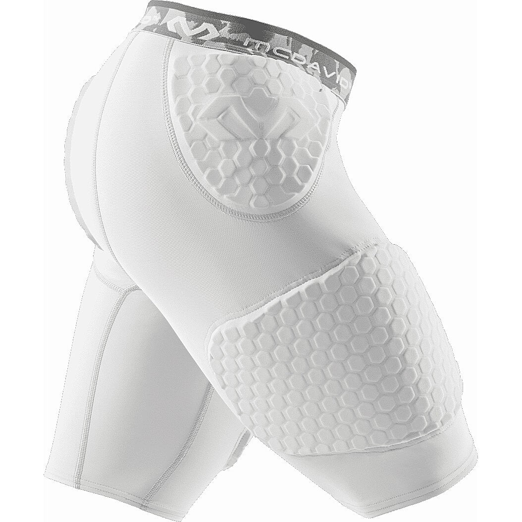 Mcdavid Hex Protection Short With Contoured Wrap-Around Thigh [7991] White