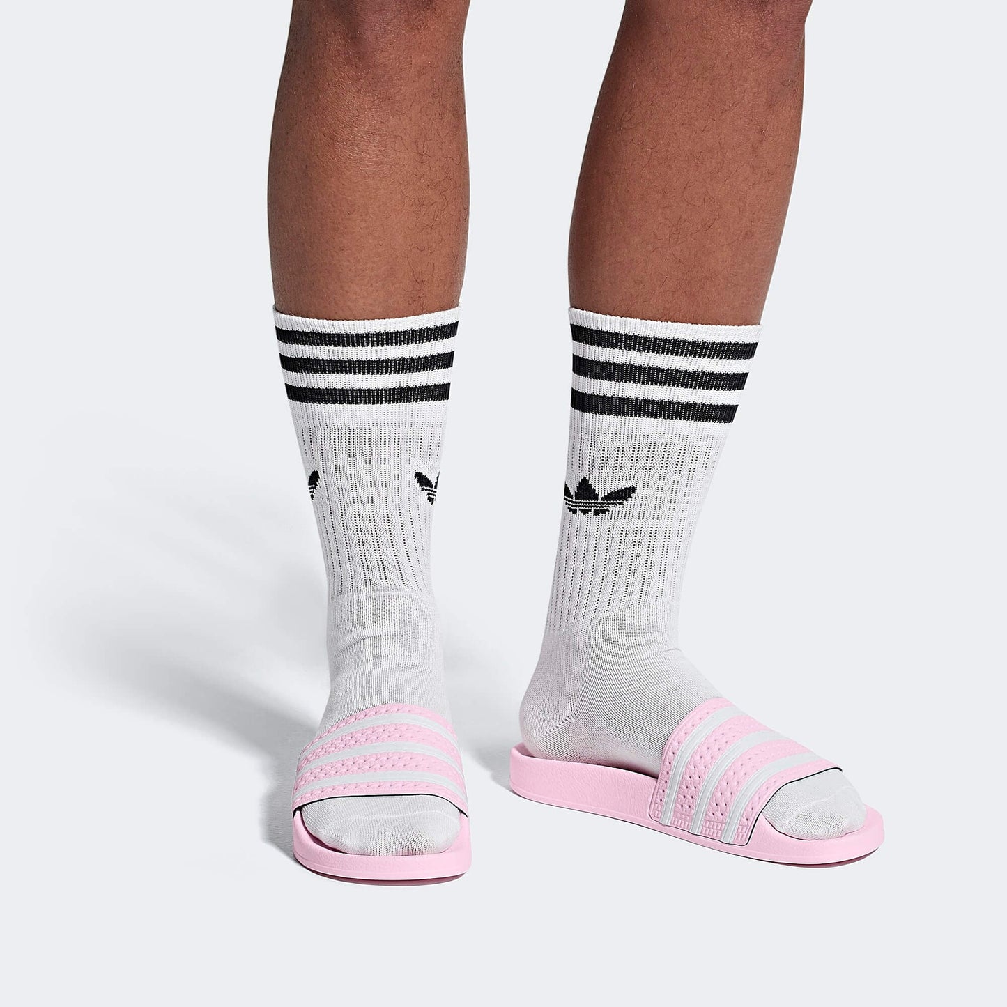 Adidas Originals Adilette Slides Clear Pink
