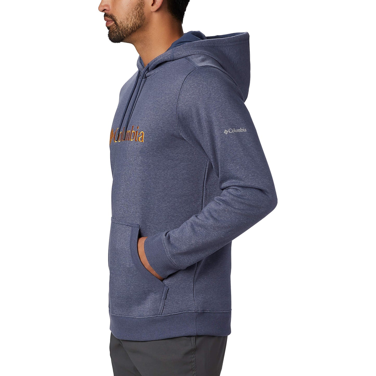 Columbia Csc Basic Logo Hoodie Dark Mountain Heather