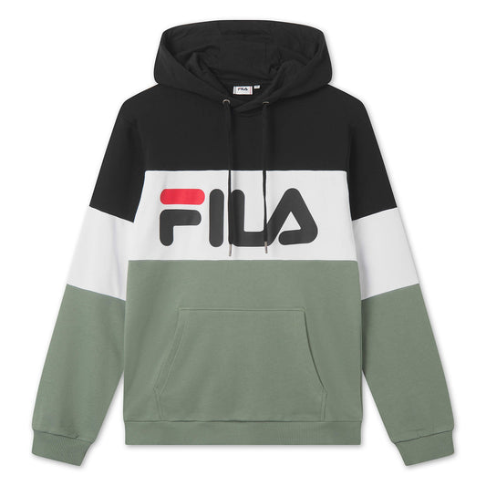 Fila Night Blocked Hoody Black/Sea Spray/Bright White