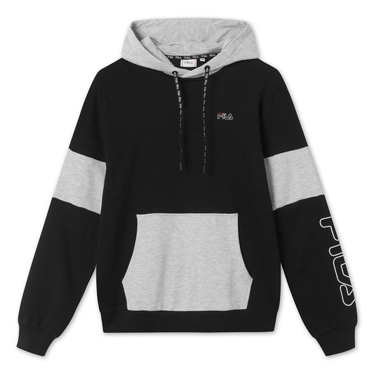 Fila Lawrence Hoody Black/Light Grey